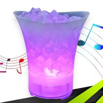 Balde De Gelo 5L C/ Caixa de Som Led Bluetooth 956 Balde De Gelo 5L C/ Caixa de Som Led Bluetooth 956