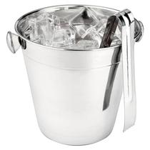 Balde de Gelo 900 ml Com Pegador em Aço Inox Hauskraft