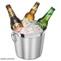 Balde de Gelo ABC em Alumínio 4,5 Litros Balde de Gelo ABC em Alumínio 4,5 Litros