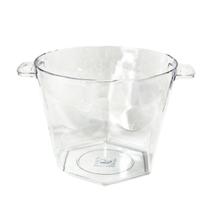 Balde de Gelo Acrílico Cerveja Champanhe Vinho Bebida 4250ml
