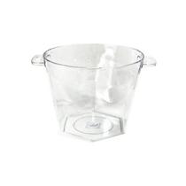 Balde De Gelo Acrilico Cristal Para Bebidas - 4,25L