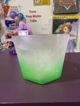 Balde de gelo acrílico