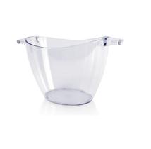 Balde de Gelo Acrílico Transparente com alças 5 litros- 5un Balde de Gelo Acrílico Transparente com alças 5 litros- 5un
