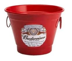 Balde De Gelo Aluminio 6,5 Litros Budweiser Balde De Gelo Aluminio 6,5 Litros Budweiser