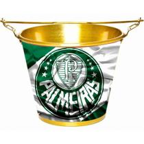 Balde de Gelo Alumínio Bandeira do Palmeiras Produto Oficial