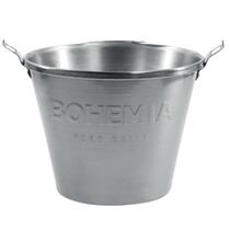 Balde De Gelo Cerveja Bohemia Alto Relevo 6 Litros Alumínio
