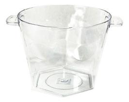 Balde De Gelo Cerveja Vinho Champanheira Acrilico 4,250l