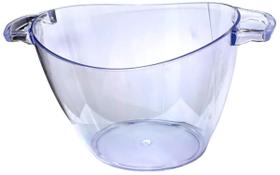 Balde De Gelo Com Alça Champanheira De Acrilico Cristal 5L