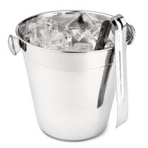 Balde de gelo com pegador inox 1,3 L Hercules UB31