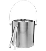 Balde de Gelo de Aço Inox Wolff Old Fashioned Balde de Gelo de Aço Inox Wolff Old Fashioned