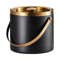 Balde De Gelo De Aço Inoxidável De Grande Capacidade Com Isolamento a Vácuo E Tampa, Isolamento Frio