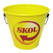 Balde De Gelo De Aluminio Redondo Com Alca Skol 3 L 17X19Cm - Alumibon