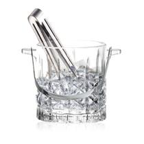 Balde De Gelo De Vidro 15x13x14 Com Alça Pegador Inox 26310 Balde De Gelo De Vidro 15x13x14 Com Alça Pegador Inox 26310
