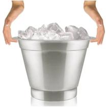 Balde De Gelo e Cerveja 7 Litros Alumínio Para Energético
