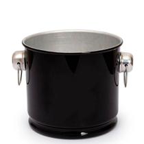 Balde de Gelo e Cerveja Térmico em Alumínio 12L Grande - Black Balde de Gelo e Cerveja Térmico em Alumínio 12L Grande - Black