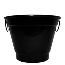 Balde de Gelo e Cerveja Térmico em Alumínio 6,5L Bbq - Black