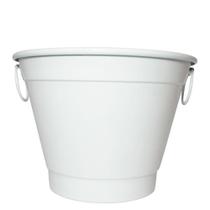 Balde de Gelo e Cerveja Térmico em Alumínio 6,5L Bbq - Branco