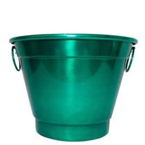 Balde De Gelo E Cerveja Térmico Em Alumínio 6,5L Bbq -