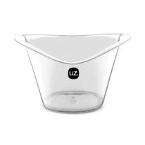 Balde De Gelo Gold 3000ml Transparente