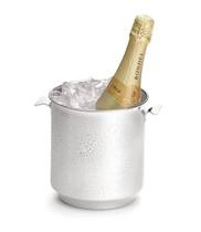 Balde De Gelo Inox 2,8L Garrafas Champanheira Espumante Champagne Bar Bebidas Festas Aço Inoxidavel