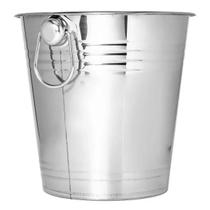 Balde de Gelo Inox 4,5 Litros Bebida Vinho Cerveja Drink Evento Festa Aniversario Confraternizaçao Reuniao