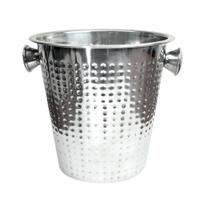 Balde De Gelo Inox Martelado 21cm 4 Litros