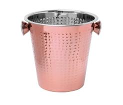 Balde de Gelo Inox Martelado Bronze 4,5 L Mimo Style AN2213BZ