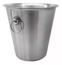 Balde De Gelo Inox Para Cerveja Champagne Bebidas 4,5l Bar