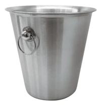 Balde De Gelo Inox Para Cerveja Champagne e Bebidas 4,5l Bar