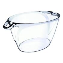 Balde de gelo oval 5l cristal