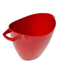 Balde de Gelo Oval Champanheira Acrílico 5L Vermelho - 01 un