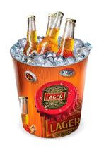 Balde de Gelo para Bebidas Termoplástico 7 Litros Label Arqplast