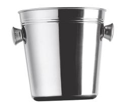 Balde De Gelo Para Garrafas Inox 5 Litros 25 Cm Mundial - MUNDIAL HERCULES