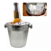 Balde De Gelo Pequeno Inox Euro Bar 1,5 litro home pratico
