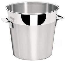 Balde de Gelo Tramontina Cosmos em Aço Inox Fosco com Borda em Brilho 14cm 1,8L Balde de Gelo Tramontina Cosmos em Aço Inox Fosco com Borda em Brilho 14cm 1,8L