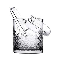 Balde De Gelo Vidro Pasabahce Com Pegador 1 Litro Whisky Balde De Gelo Vidro Pasabahce Com Pegador 1 Litro Whisky