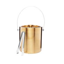 Balde de Gelo Wolff Old Fashioned Dourado de Aço Inox Balde de Gelo Wolff Old Fashioned Dourado de Aço Inox
