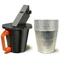 Balde de Gordura Tombili com Tampa e 12 Forros para Traeger Balde de Gordura Tombili com Tampa e 12 Forros para Traeger