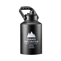 Balde De Isolamento De Aço Inoxidável De Grande Capacidade, Balde De Gelo Portátil Para Camping
