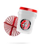 Balde de Lavagem de Carros Adam's Polishes 19L com Protetor de Areia e Tampa