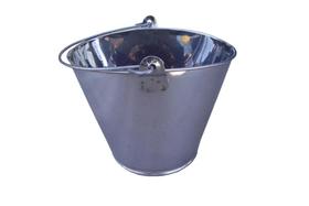 Balde de Ordenha Inox Oval 10 L Graduado - Mundinox