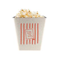 Balde de Pipoca 2,6L Green Palha Colecao AMOR To the Moon