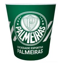 Balde de pipoca do palmeiras verde 3l 3 litros licenciado