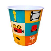 Balde De Pipoca Estampado Cinema Filmes Recipiente Grande 3L - Tokyo Design