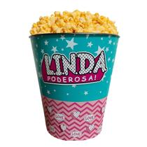 Balde De Pipoca Estampado Infantil Grande 3 Litros 1Und