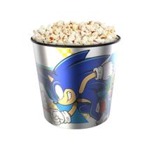 Balde De Pipoca Licenciado Sonic Filme Combo Sonic 3