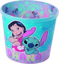 Balde De Pipoca Stitch & Lilo Plasutil 2,1L