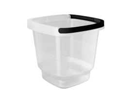 Balde De Plástico Lavanderia 8,5Lts Com Alça Reforçada Resistente UZ Várias Cores - Uz Utilidades