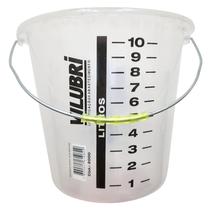 Balde de Polietileno de 10 Litros Graduado Lupus