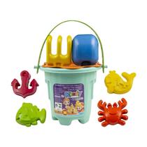 Balde De Praia Império M Kit Infantil Areia Parque Verão